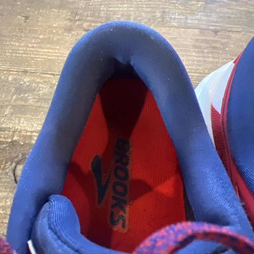 Brooks Launch 5 Victory USA Stars Stripes Womens 8.5 B Running Shoes Sneaker - Picture 11 of 12